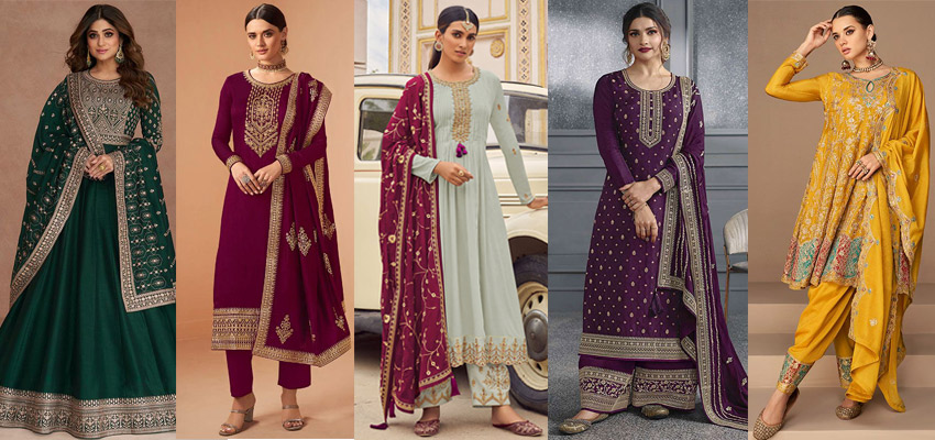 Trending Plain Suit Set Designs for Women to try this Year