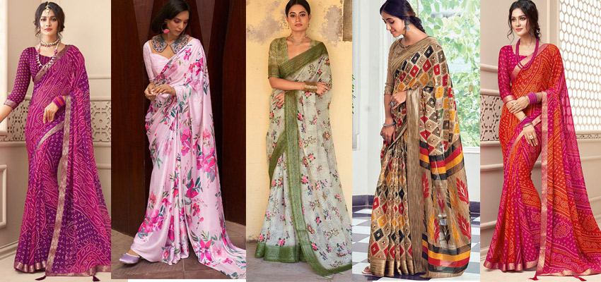 Exclusive and Perfect Sarees for this Summer! - Blog